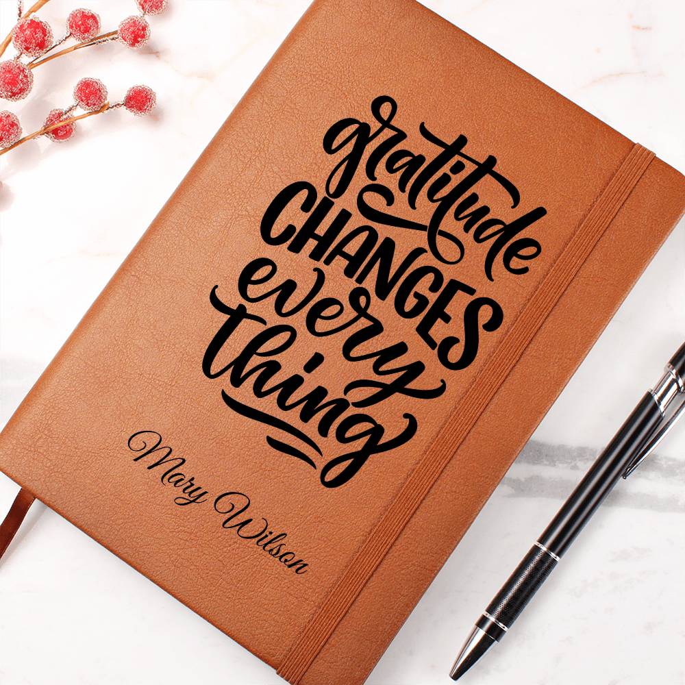 Graphic Leather Journal– Timeless Writing Keepsake (23)