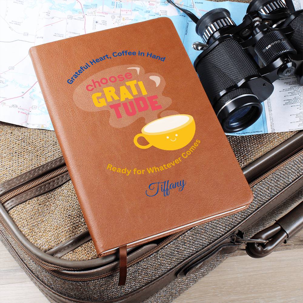 Graphic Leather Journal– Timeless Writing Keepsake (24)