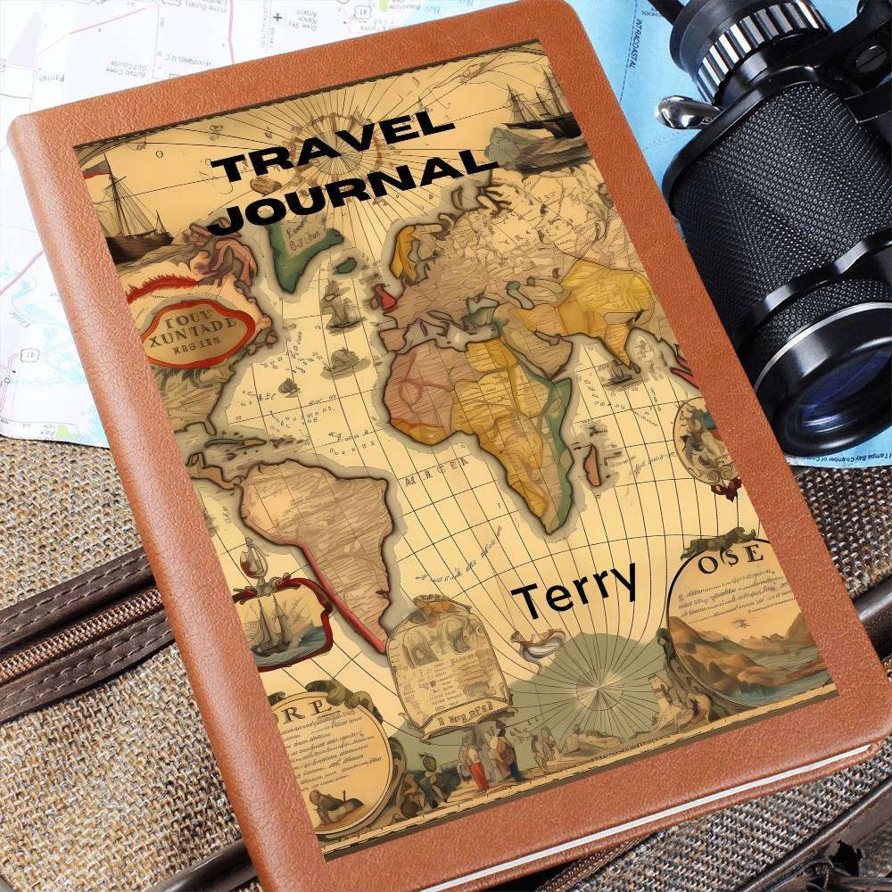 Graphic Leather Journal– Meaningful Gift Journal (31)