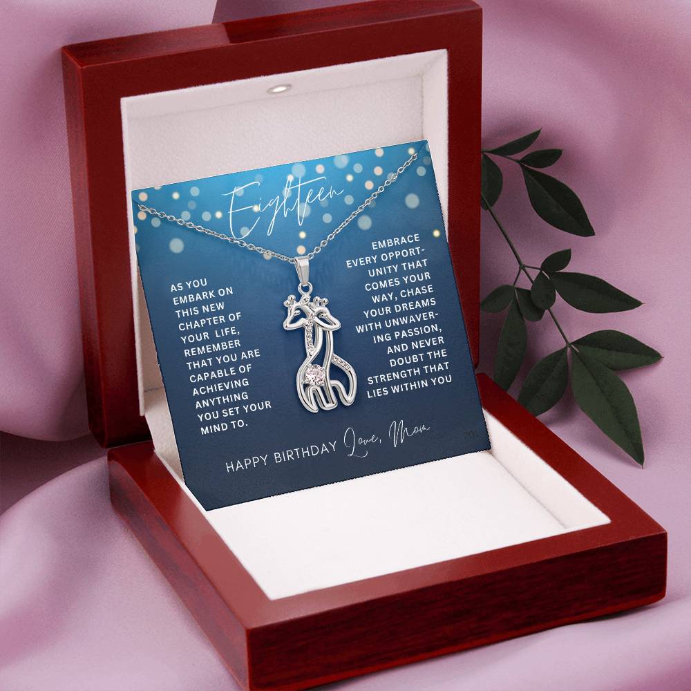 Eighteen-Giraffe Necklace 201