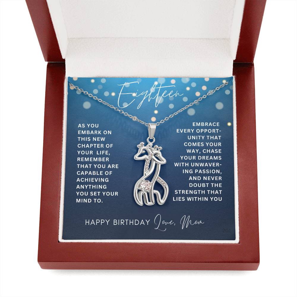 Eighteen-Giraffe Necklace 201