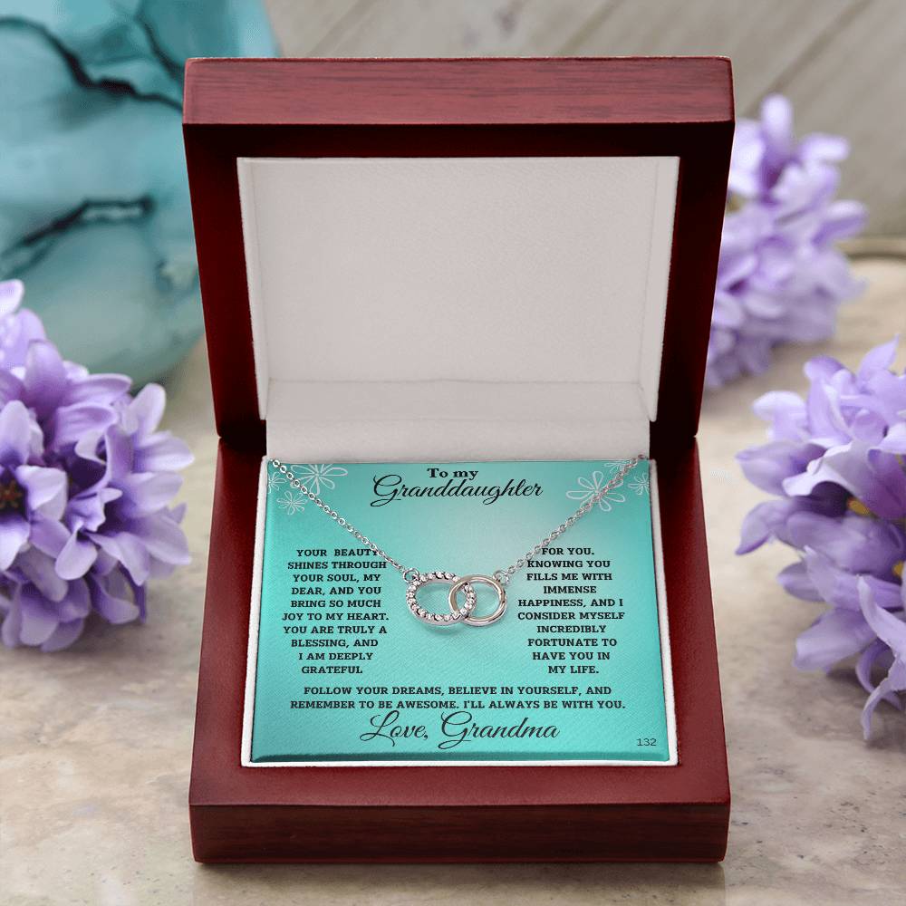 Granddaughter-Perfect Pair Necklace 139