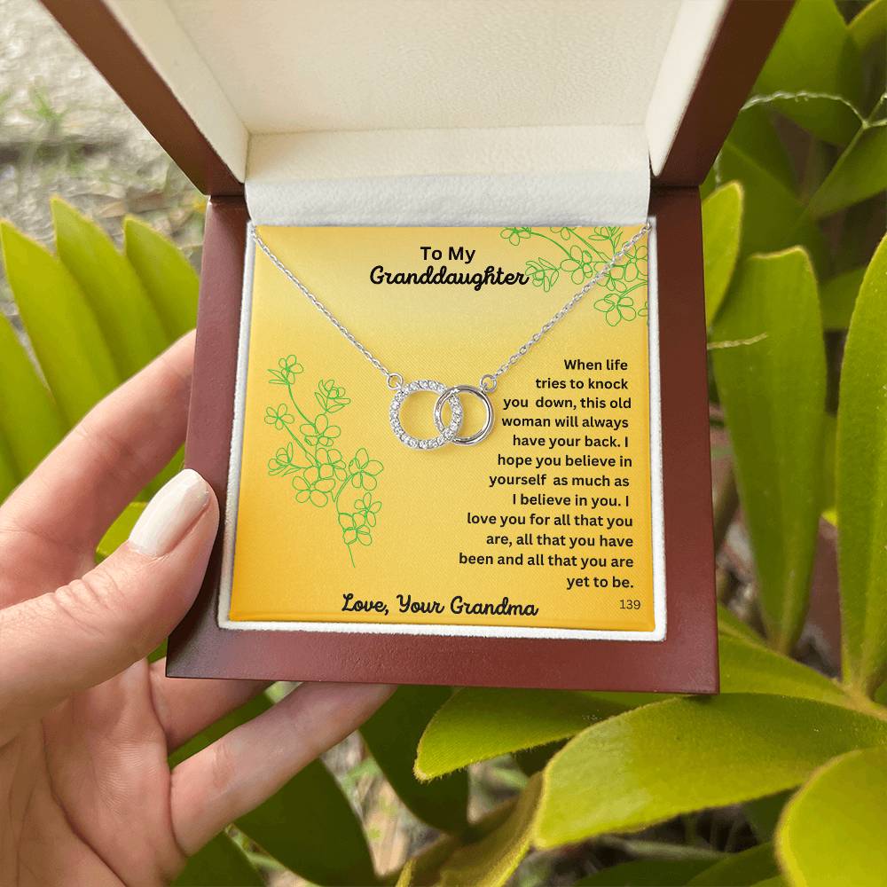 Granddaughter-Perfect Pair Necklace 139