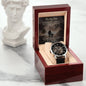 Son-Men's Openwork Watch with Message Card 65