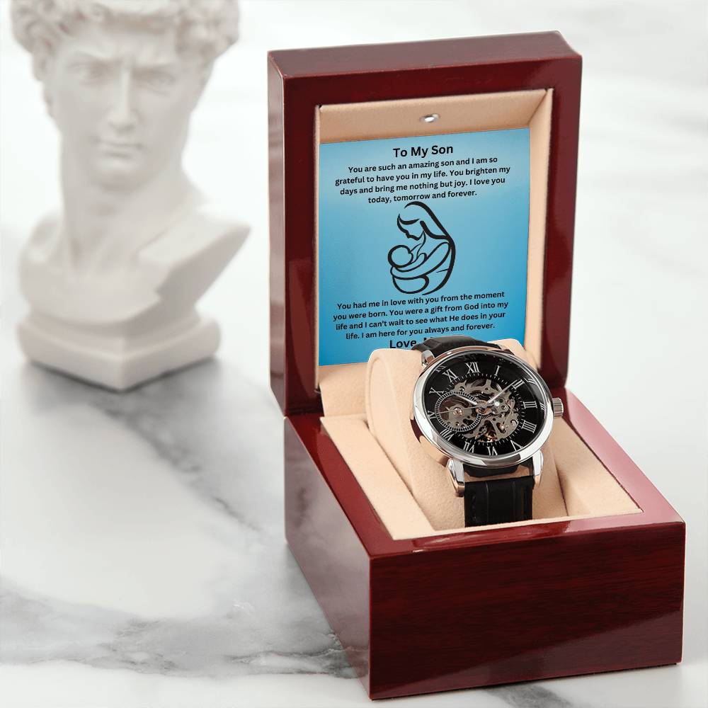 Son-Men's Openwork Watch 75