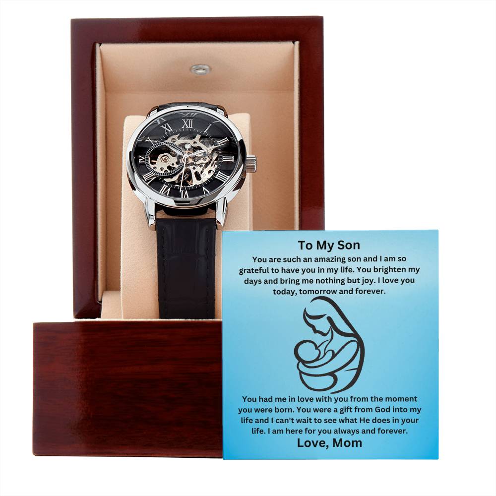 Son-Men's Openwork Watch 75
