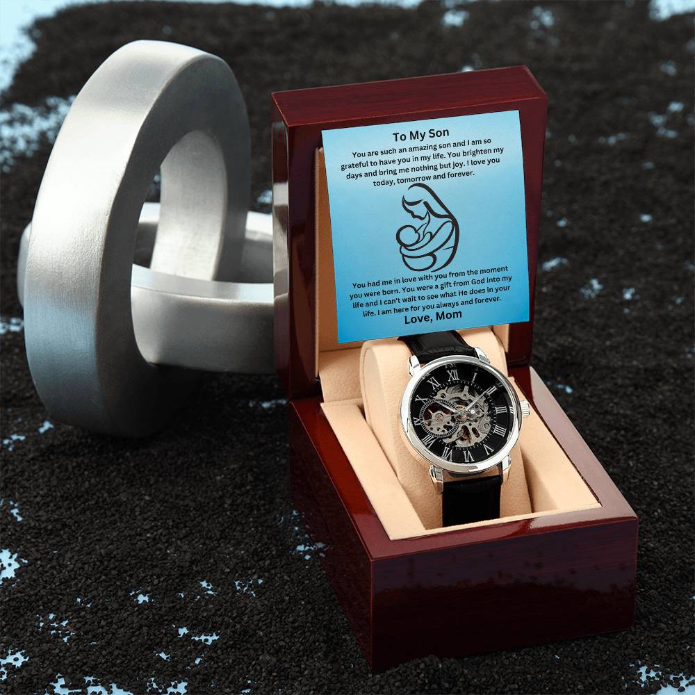 Son-Men's Openwork Watch 75
