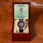 Grandson-Always be brave and strong-The Men's Openwork Watch 69