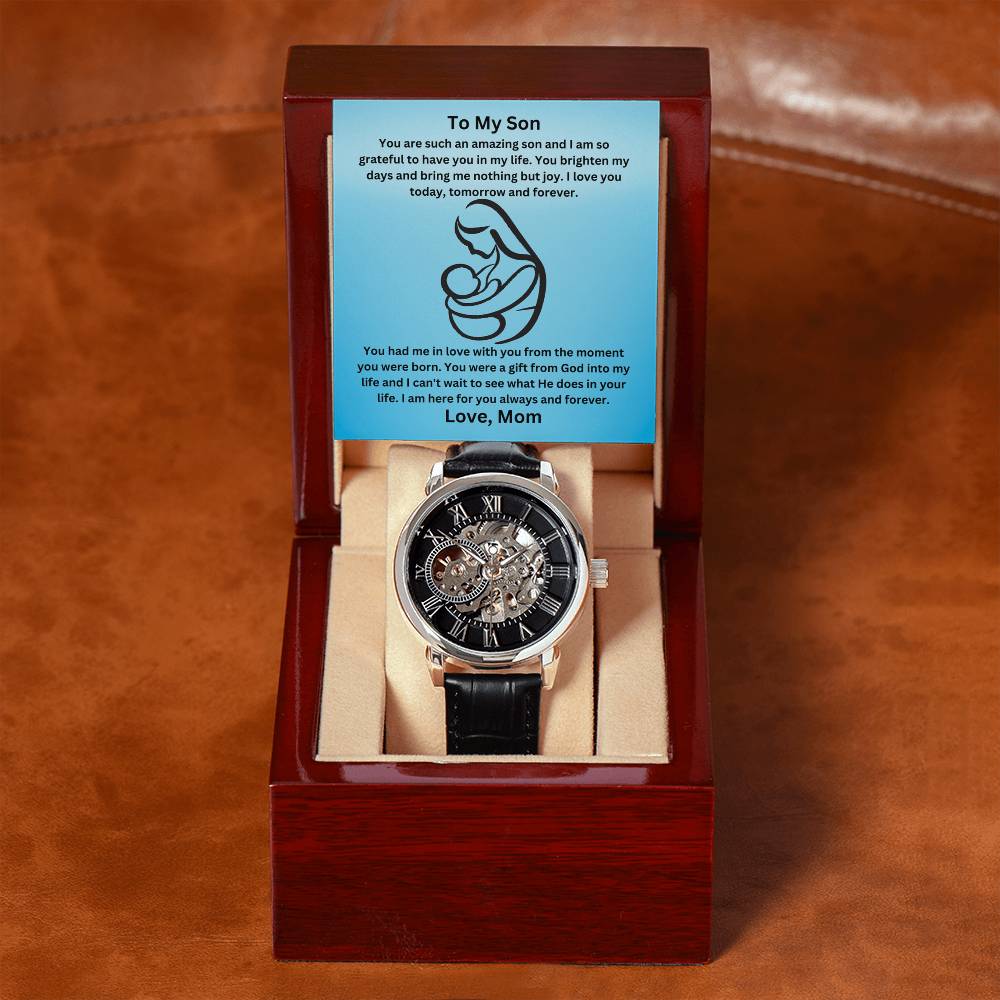 Son-Men's Openwork Watch 75