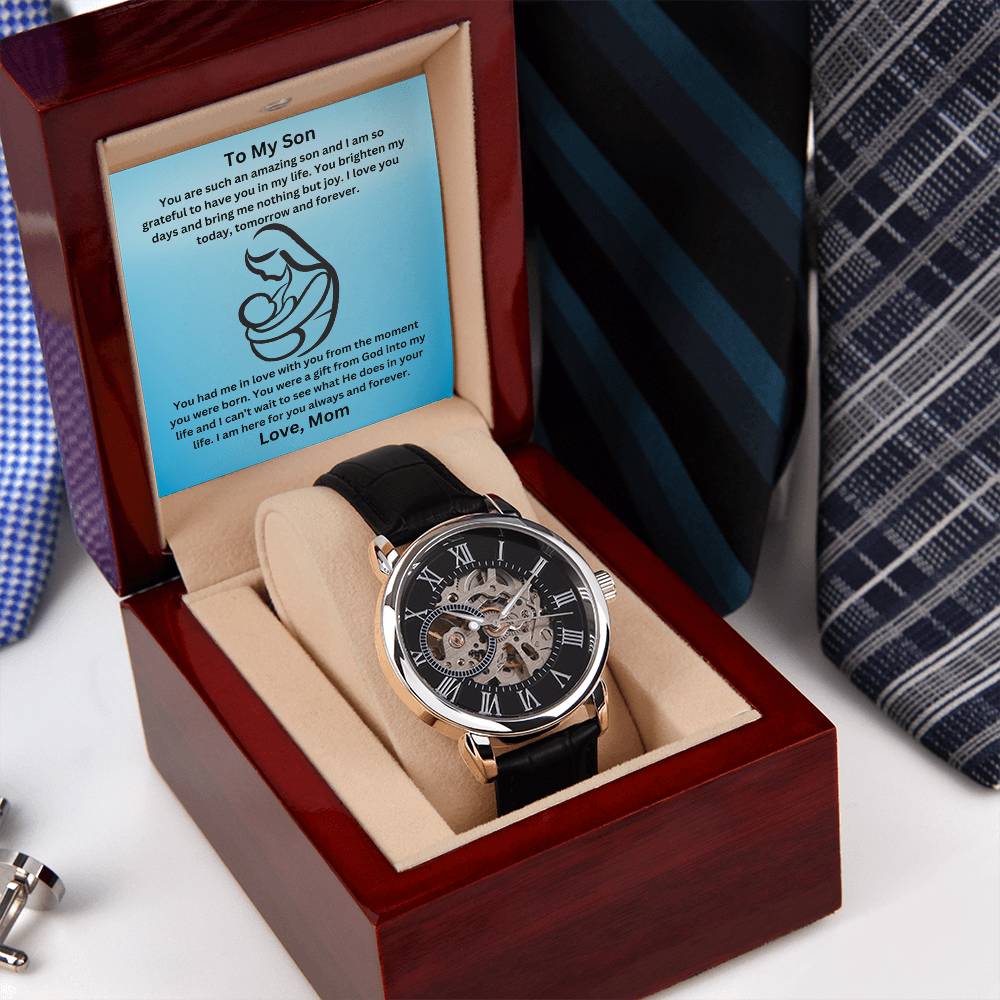 Son-Men's Openwork Watch 75