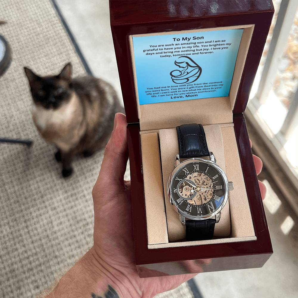 Son-Men's Openwork Watch 75