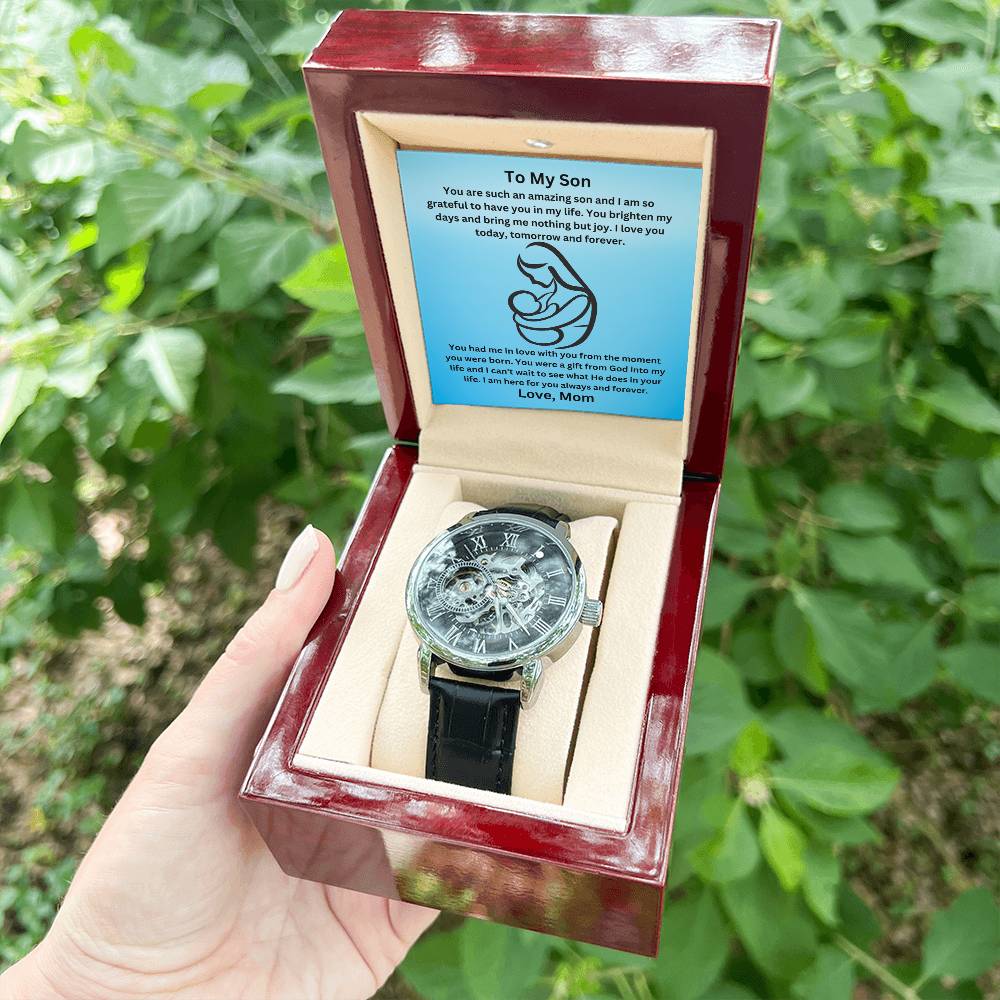 Son-Men's Openwork Watch 75