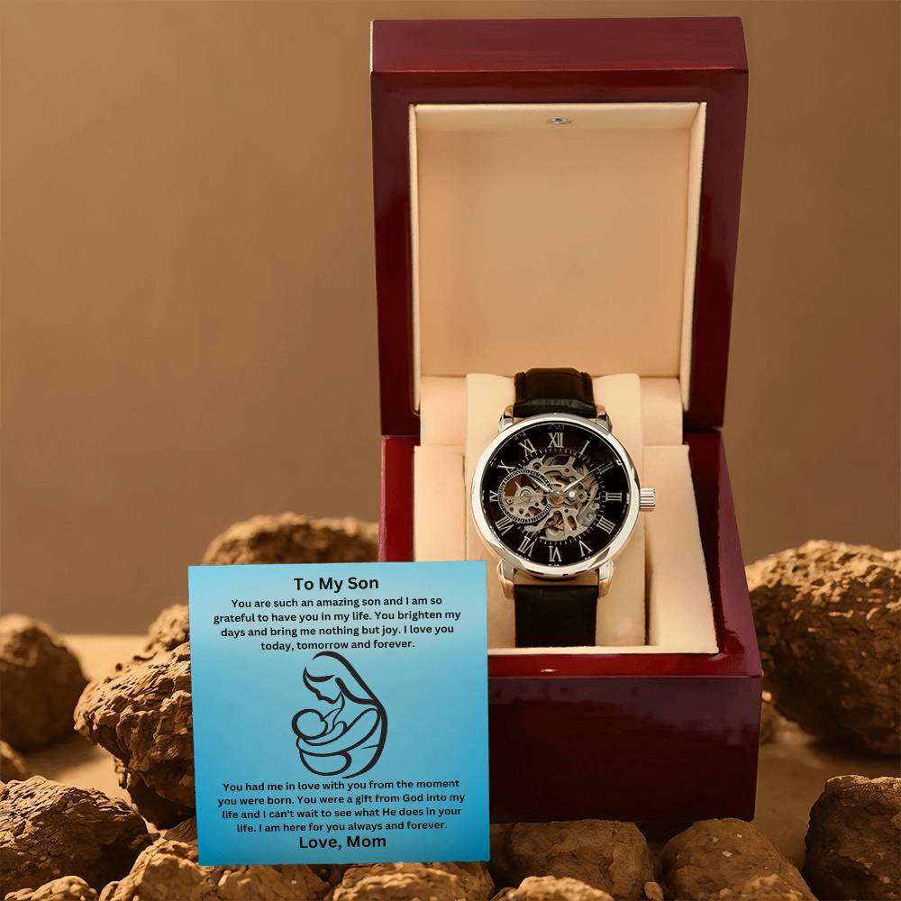 Son-Men's Openwork Watch 75