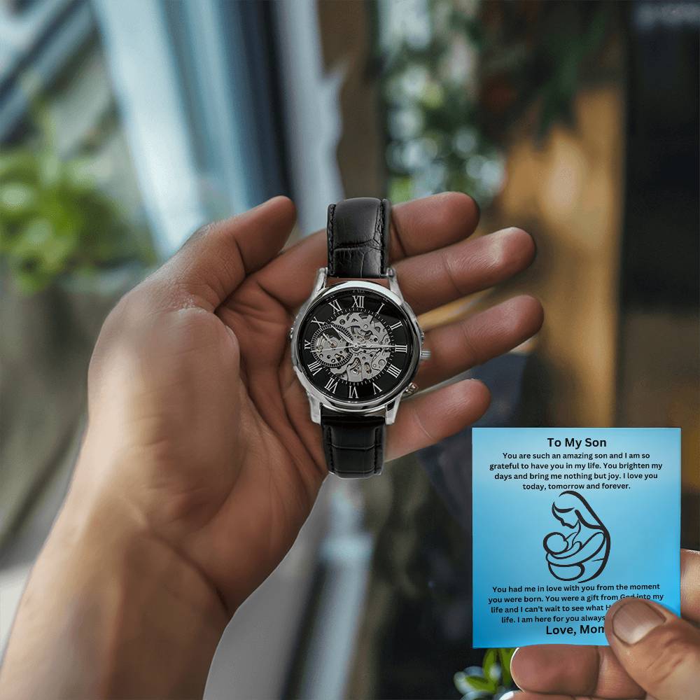 Son-Men's Openwork Watch 75