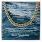 Dad-Cuban Link Chain with a Message Card 6