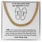 Dad-Cuban Link Chain with Message Card 146