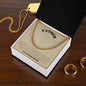 Father-Cuban Link Chain with a Message Card 28