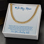 My Man-Cuban Link Chain with a Message Card 86