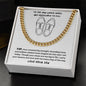 Dad-Cuban Link Chain with Message Card 146