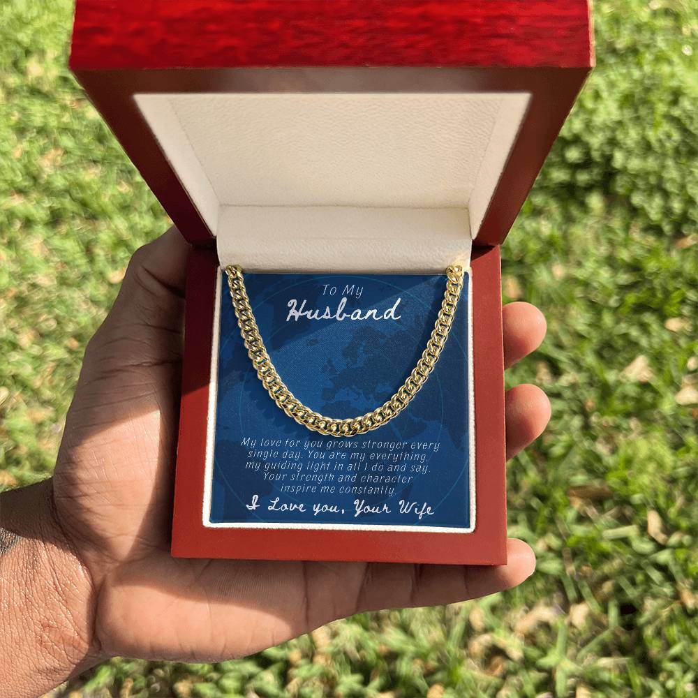 Husband-Cuban Link Chain 89