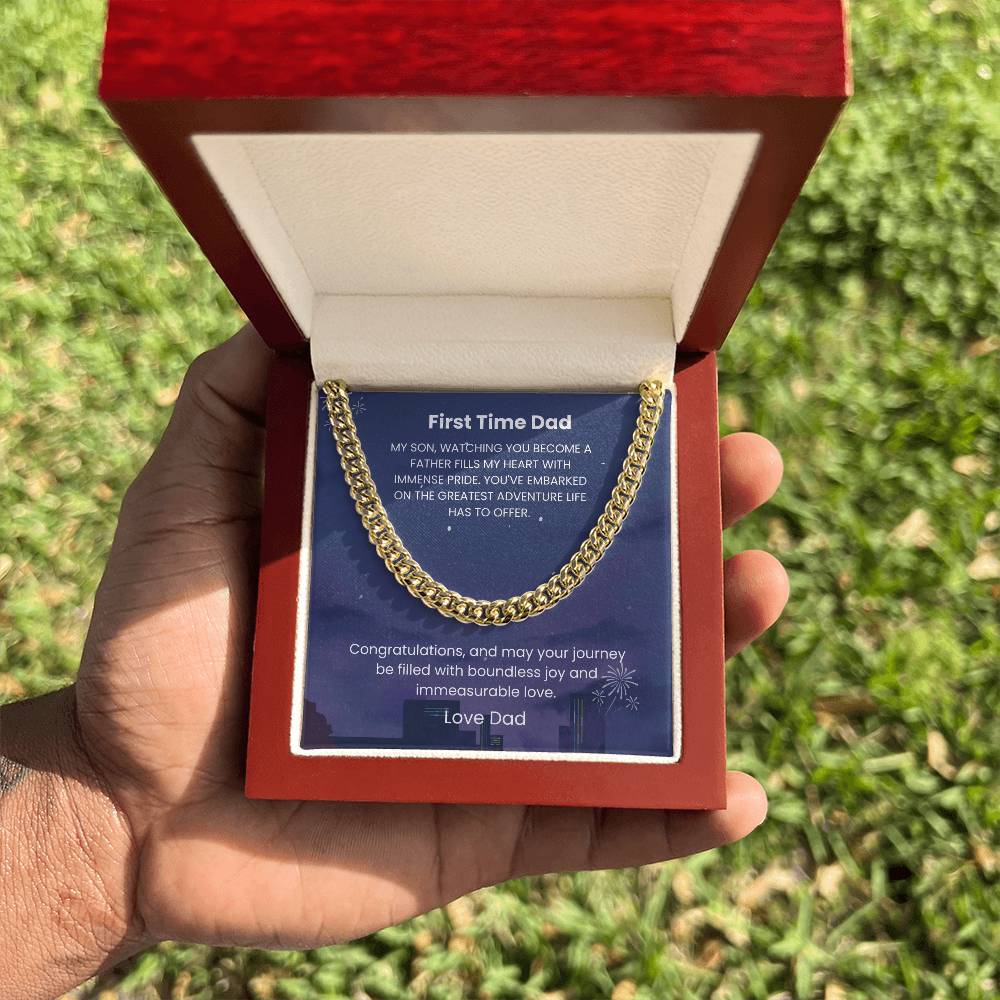 New Dad-Cuban Link Chain 102