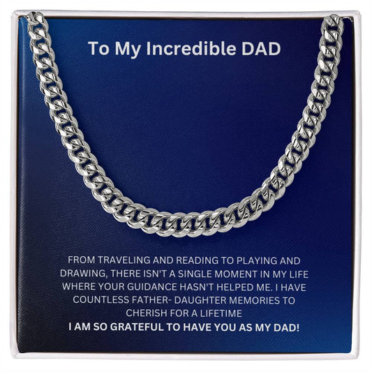 Dad-Cuban Link Chain 143