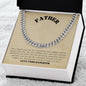 Father-Cuban Link Chain with a Message Card 28