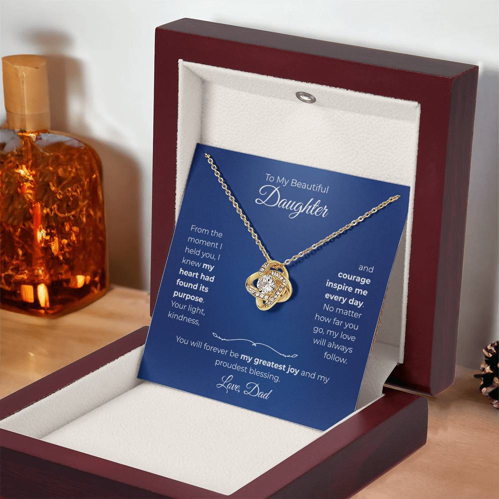 Daughter- Forever Love Necklace β A Parent's Love(96)
