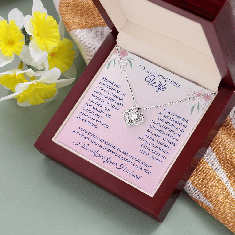 Wife -Love Knot Necklace (23)