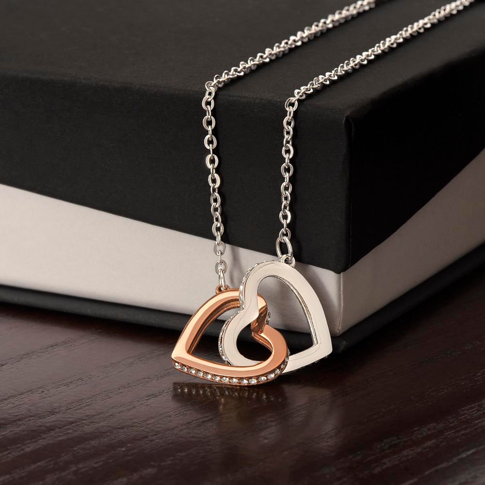 Celebrate Your Unbreakable Bond β Interlocking Hearts Necklace
