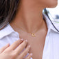 Pure elegance-Delicate Heart Necklace