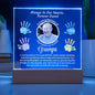 Grandpa-Personalized Memorial with our Printed Square Acrylic Plaque 303 - Essential Home Zone Essential Home Zone Jewelry Grandpa-Personalized Memorial with our Printed Square Acrylic Plaque 303