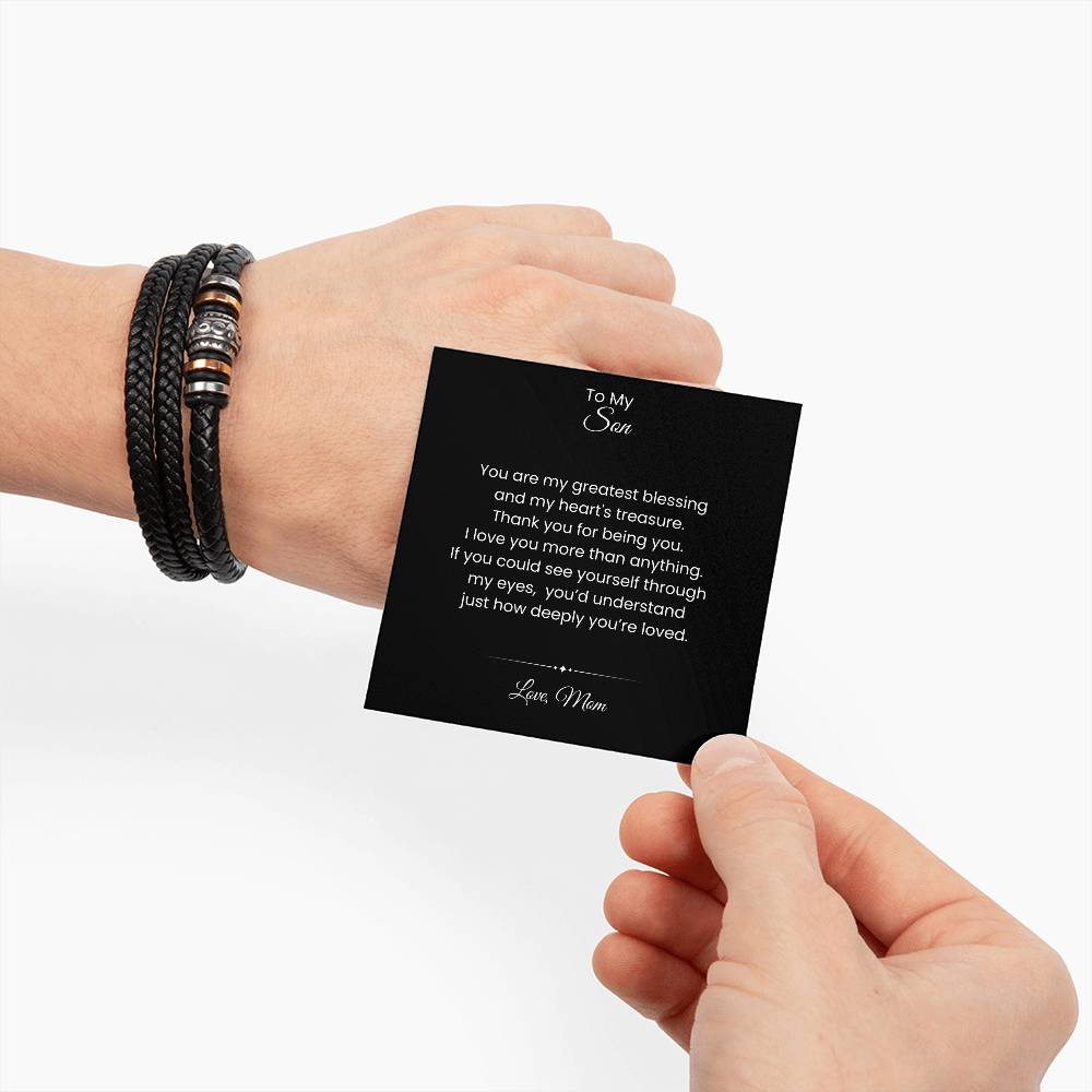 Men's Bracelet-Son Gift