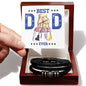 Dad- Best Pet Dad-Men's "Love You Forever" Bracelet 155