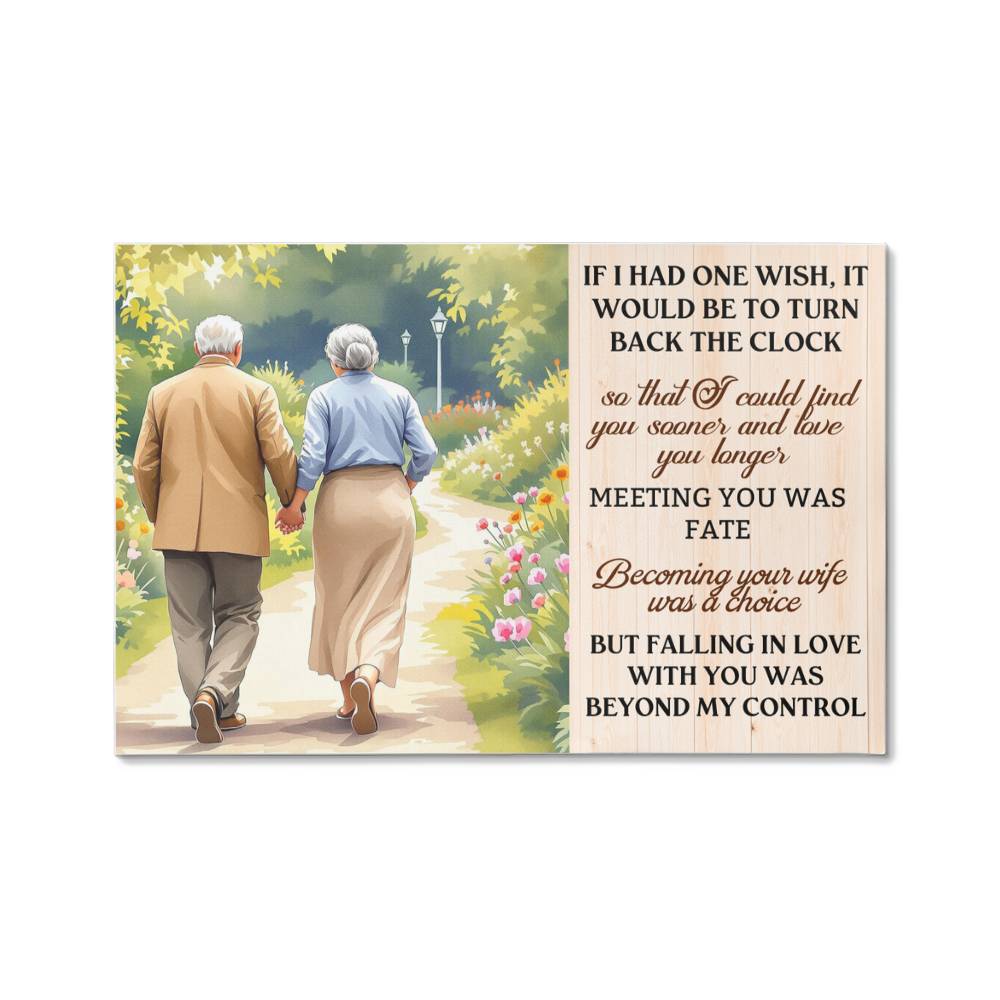 One Wish-Gallery Wrapped Canvas