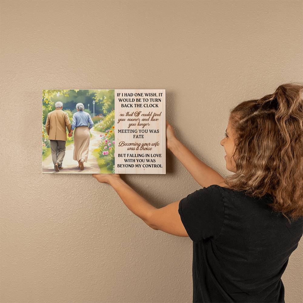 One Wish-Gallery Wrapped Canvas