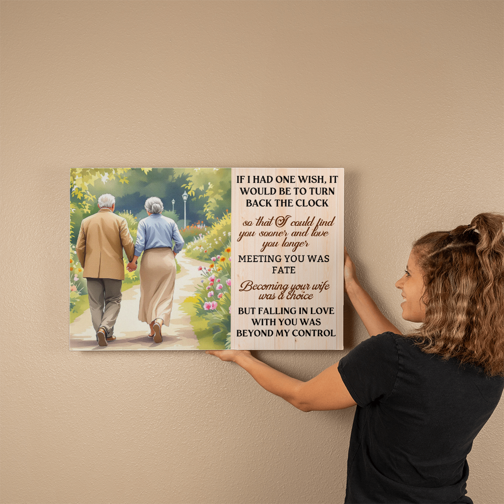 One Wish-Gallery Wrapped Canvas