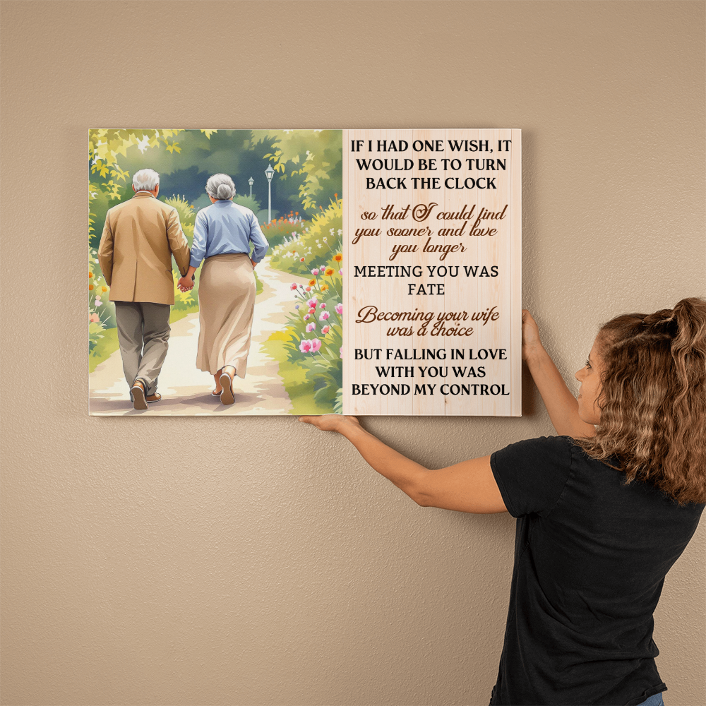 One Wish-Gallery Wrapped Canvas