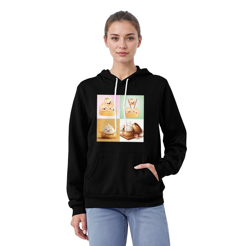 Fun Dim Sum-B&C 3719 Pullover Fleece Hoodie 7