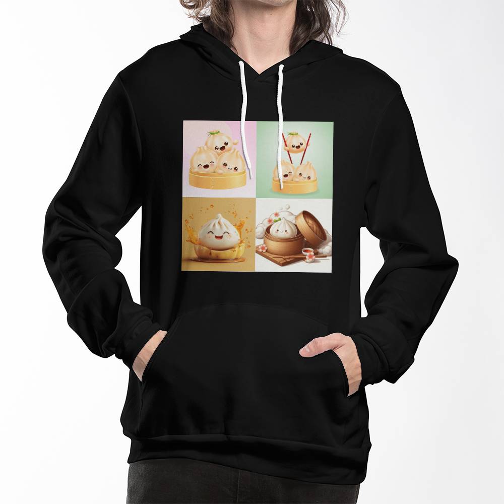 Fun Dim Sum-B&C 3719 Pullover Fleece Hoodie 7