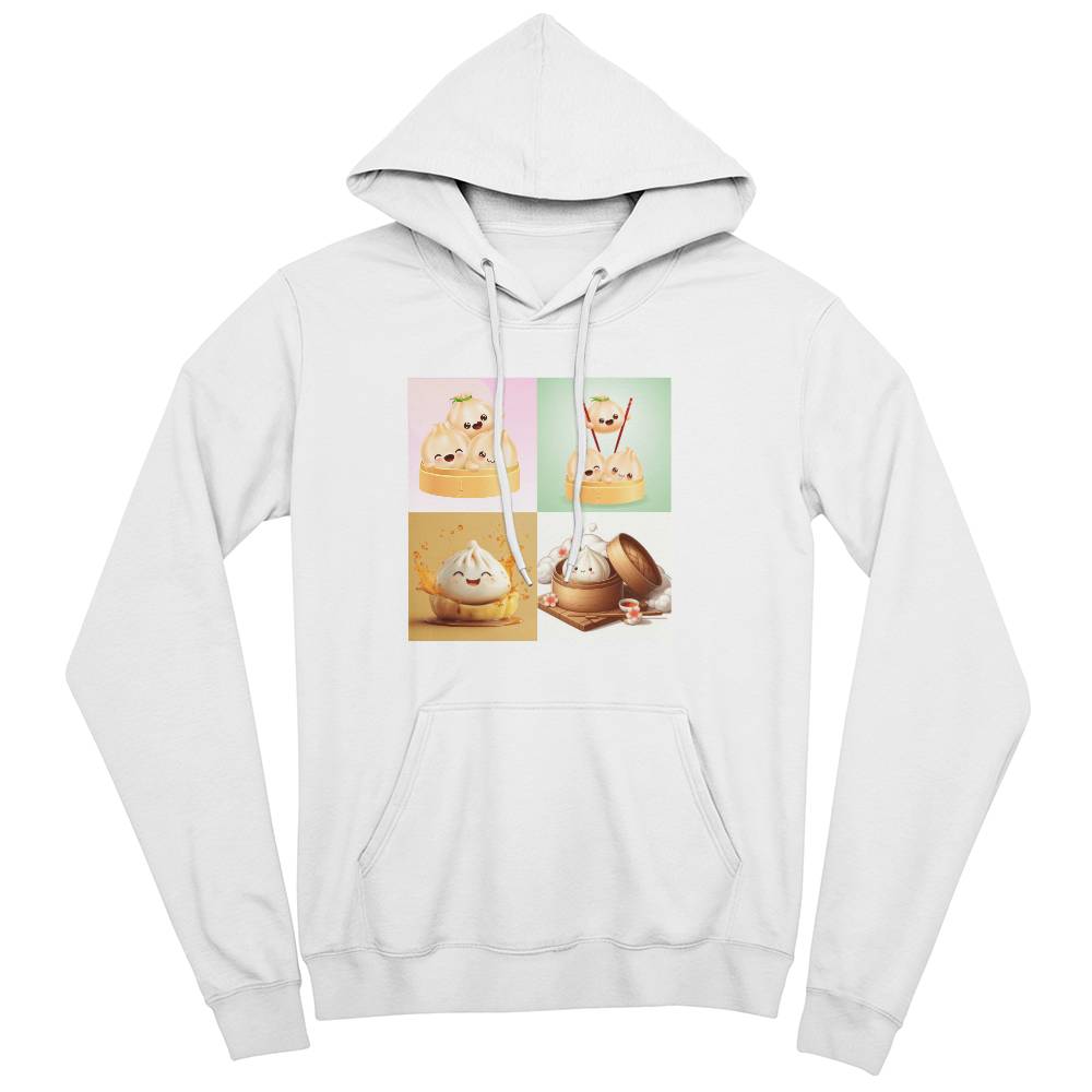 Fun Dim Sum-B&C 3719 Pullover Fleece Hoodie 7
