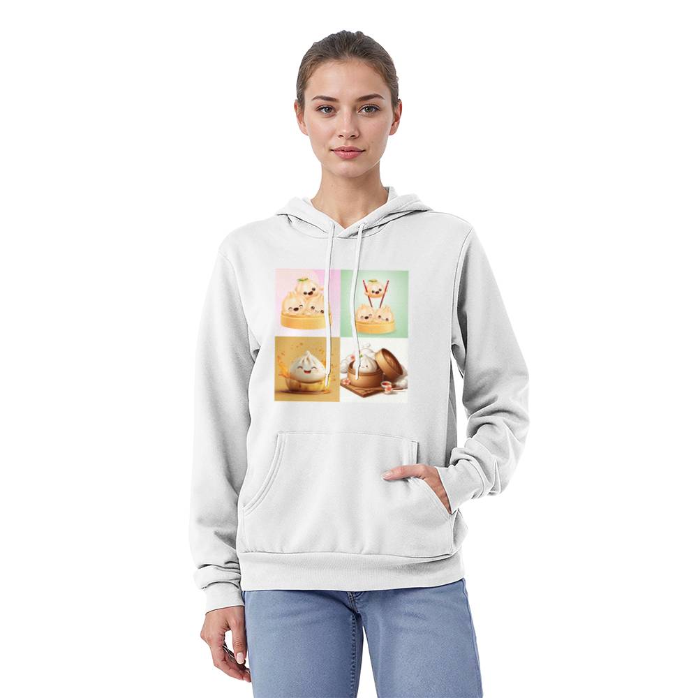 Fun Dim Sum-B&C 3719 Pullover Fleece Hoodie 7
