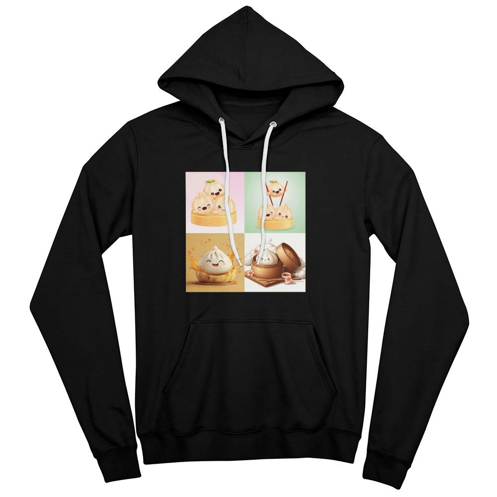 Fun Dim Sum-B&C 3719 Pullover Fleece Hoodie 7