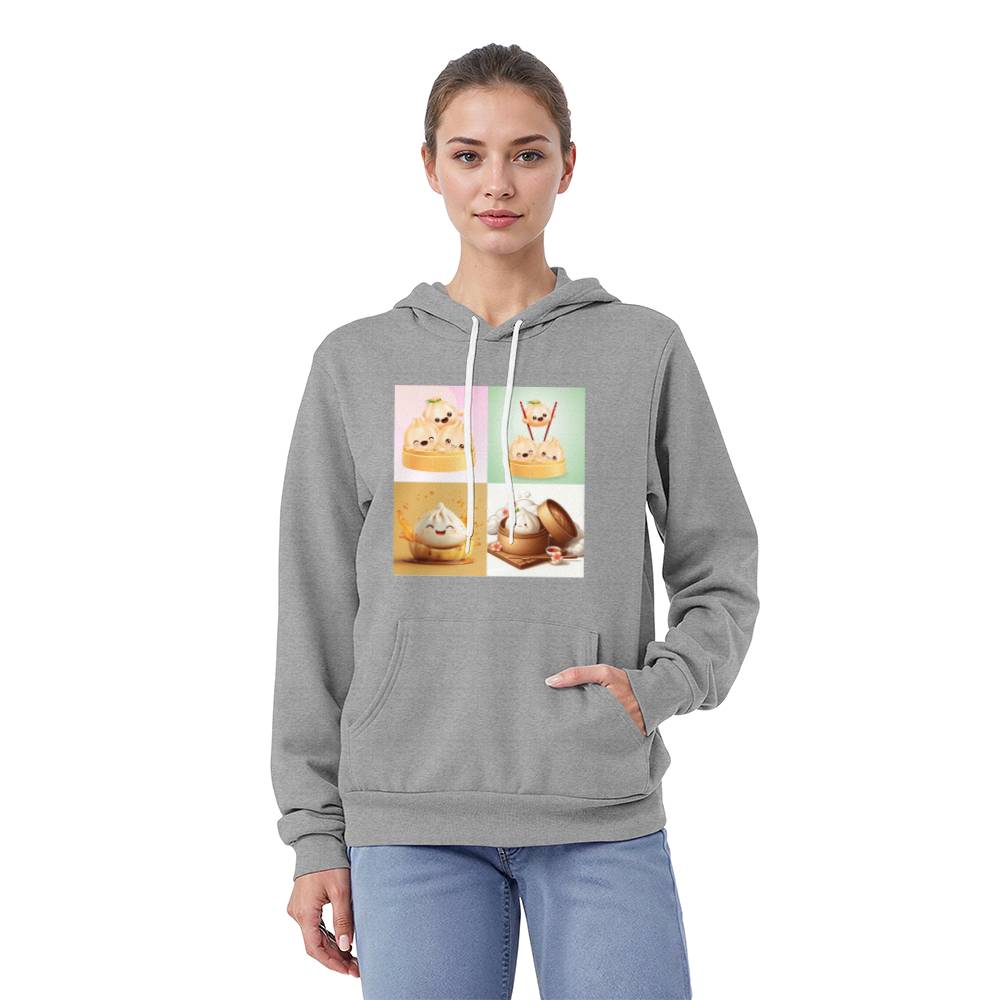 Fun Dim Sum-B&C 3719 Pullover Fleece Hoodie 7