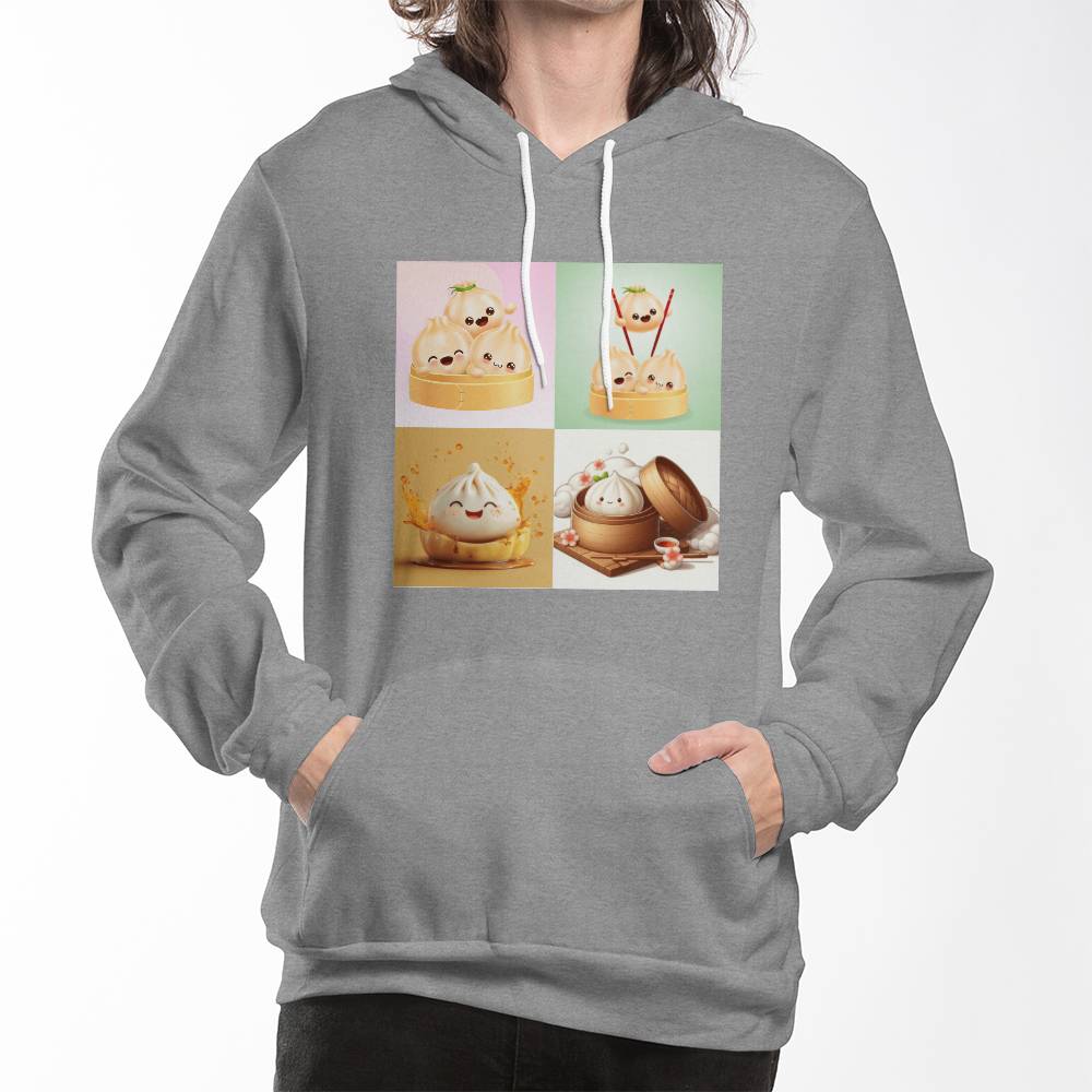 Fun Dim Sum-B&C 3719 Pullover Fleece Hoodie 7