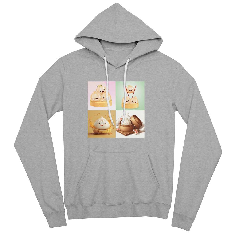 Fun Dim Sum-B&C 3719 Pullover Fleece Hoodie 7