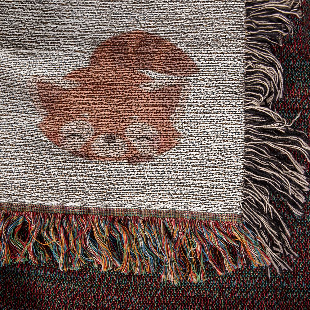 Baby Animals-Keepsake Heirloom Woven Blanket 17
