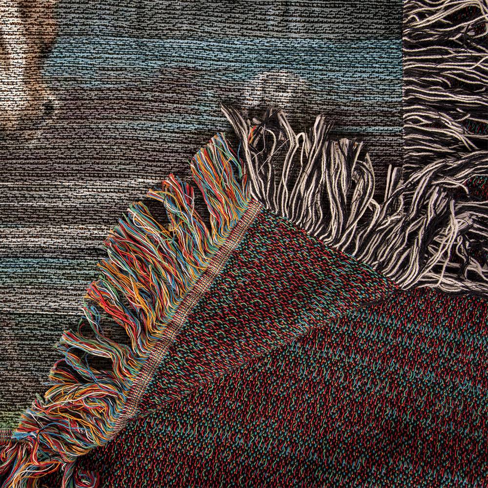Horses-A great gift for the horse lover or any family member-Personalized this unique keepsake with our Heirloom Artwork Woven Blanket 62