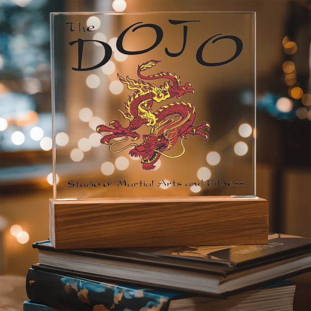 Business-Corporate Lighted Square Showcase Plaque-The Dojo 84