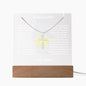 To My Son-Blink Of An Eye-Personalize this elegant Keepsake Acrylic Bundle, featuring a stunning Square Acrylic and the beautiful Cross Necklace. 82 - Essential Home Zone Essential Home Zone LED Corded Base Jewelry To My Son-Blink Of An Eye-Personalize this elegant Keepsake Acrylic Bundle, featuring a stunning Square Acrylic and the beautiful Cross Necklace. 82